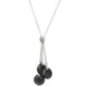 Jokara Faceted Glass” Y” Necklace - 20-22”