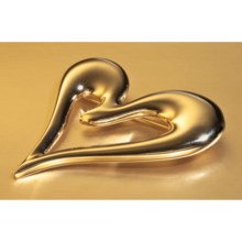 Jokara Gold Heart Pin in Gold - Closeouts