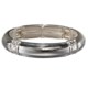 Jokara Silver-Tone Stretch Bangle