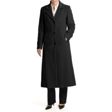 Jonathan Michael Camel Hair Coat - Polished (For Women) in Black - Overstock