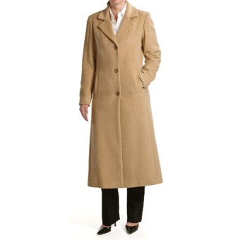 Jonathan Michael Camel Hair Coat - Polished (For Women) in Camel