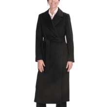 Jonathan Michael Coat - Merino Wool-Cashmere (For Plus Size Women) in Black - Closeouts