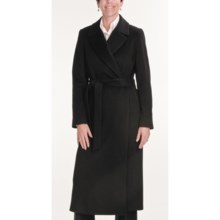 Jonathan Michael Coat - Merino Wool-Cashmere (For Women) in Black - Closeouts