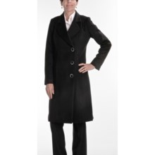 Jonathan Michael Walker Coat - Cashmere-Merino Wool (For Women) in Black - Closeouts