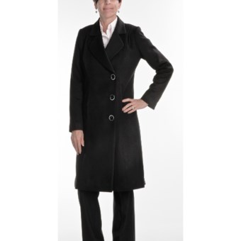 Jonathan Michael Walker Coat - Cashmere-Merino Wool (For Women) in Black