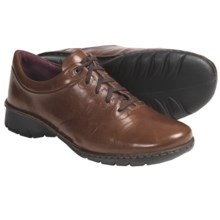 Josef Seibel Alexis Shoes - Crinkled Leather, Lace-Ups (For Women) in Brandy - Closeouts