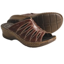 Josef Seibel Camille Sandals - Leather (For Women) in Brandy - Closeouts