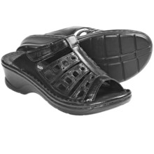 Josef Seibel Catalonia 18 Peep-Toe Sandals (For Women) in Black - Closeouts