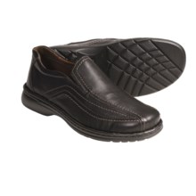 Josef Seibel Conner Shoes - Leather, Slip-Ons (For Men) in Brown - Closeouts