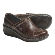 Josef Seibel Elenore Wedge Shoes - Leather (For Women) in Chestnut - Closeouts