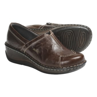 Josef Seibel Elenore Wedge Shoes - Leather (For Women) in Chestnut