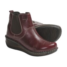 Josef Seibel Elexa Ankle Boots - Leather (For Women) in Burgundy - Closeouts