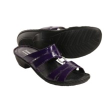 Josef Seibel Emmy Sandals - Slide-Style (For Women) in Lilac - Closeouts