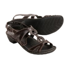 Josef Seibel Erica Sandals - Leather (For Women) in Moro - Closeouts