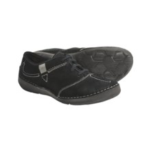 Josef Seibel Fallon Shoes - Suede, Lace-Ups (For Women) in Black - Closeouts