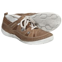 Josef Seibel Felicia Leather Shoes - Lace-Ups (For Women) in Bark - Closeouts