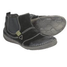 Josef Seibel Flannery Leather Ankle Boots (For Women) in Black - Closeouts