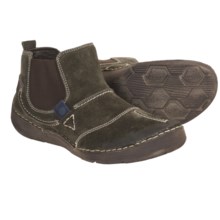 Josef Seibel Flannery Leather Ankle Boots (For Women) in Forest - Closeouts