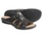 Josef Seibel Gabi Sandals - Leather (For Women) in Black