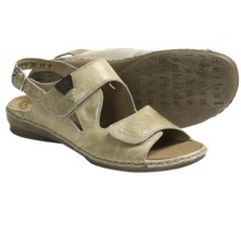 Josef Seibel Grazia 01 Sandals - Leather (For Women) in Beige - Closeouts