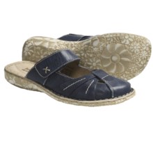 Josef Seibel Izzy Clogs - Leather (For Women) in River - Closeouts
