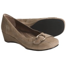 Josef Seibel Mary Pumps - Wedge Heel (For Women) in Mushroom Nubuck - Closeouts