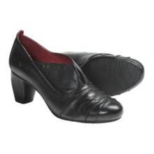 Josef Seibel Rochelle Pumps - Leather (For Women) in Black Calf - Closeouts