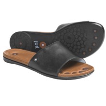 Juil Bali Leather Sandals (For Women) in Black - Closeouts