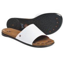 Juil Bali Leather Sandals (For Women) in White - Closeouts