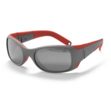 Julbo Booba Sunglasses - Spectron 4 Lenses (For Kids and Youth) in Grey/Red/Spectron 4 - Closeouts