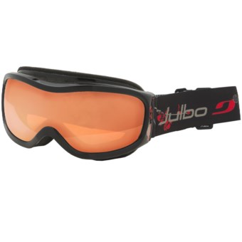 Julbo Cassiopee Snowsport Goggles (For Women) in Black/Red/Orange/Silver Flash Spectron 3