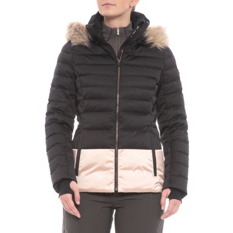 Julia PrimaLoft(R) Down-Blend Ski Jacket - Waterproof, Faux-Fur Trim (For Women)