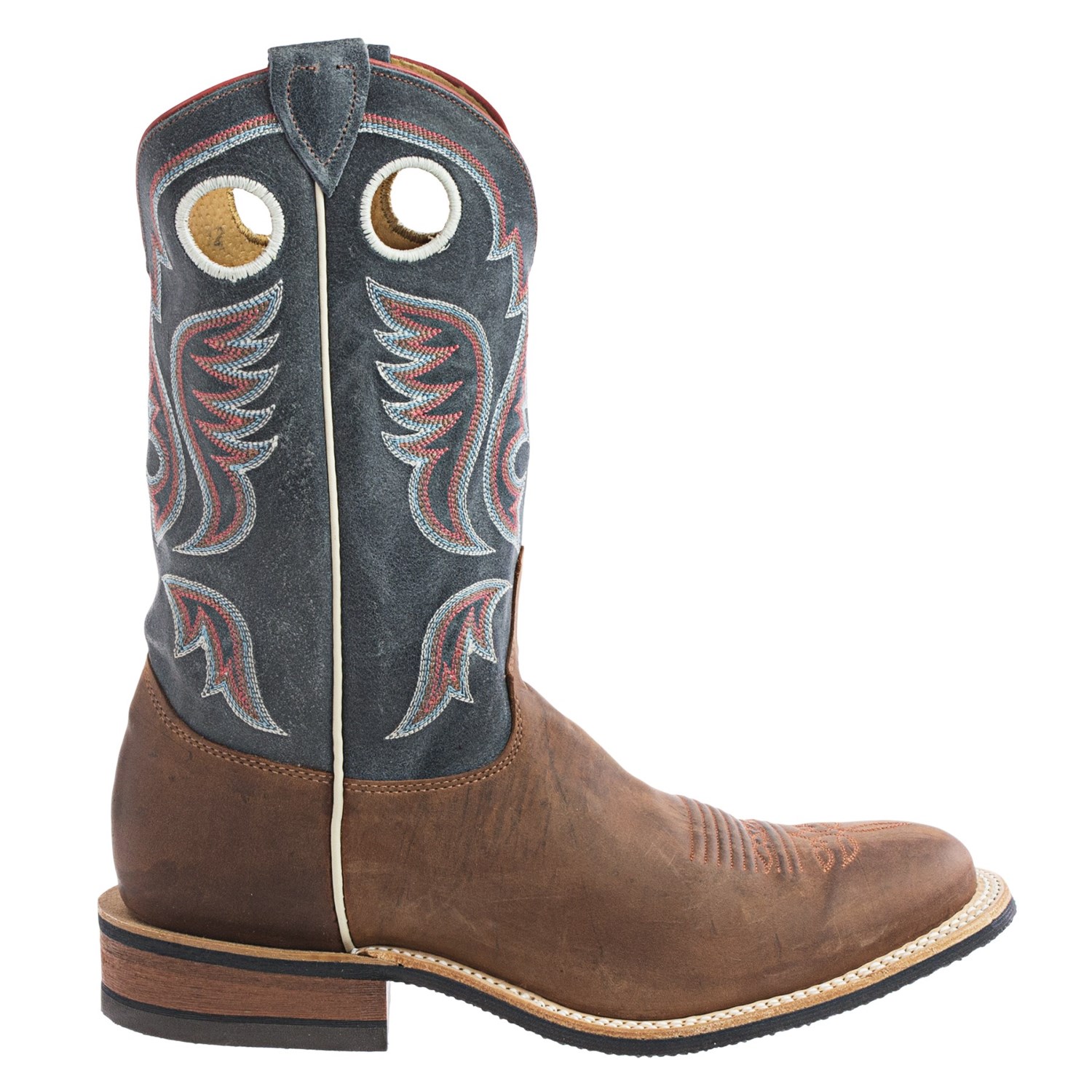 justin boots round toe boots