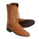 Justin Boots Full-Quill Ostrich Cowboy Boots - J11 Toe, Ropers (For Women)
