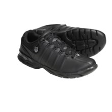 K-Swiss Andrus Casual Shoes - Leather (For Men) in Black/Charcoal - Closeouts