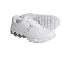 K-Swiss Shield Tubes Run 50 Running Shoes (For Men) in White/Silver - Closeouts