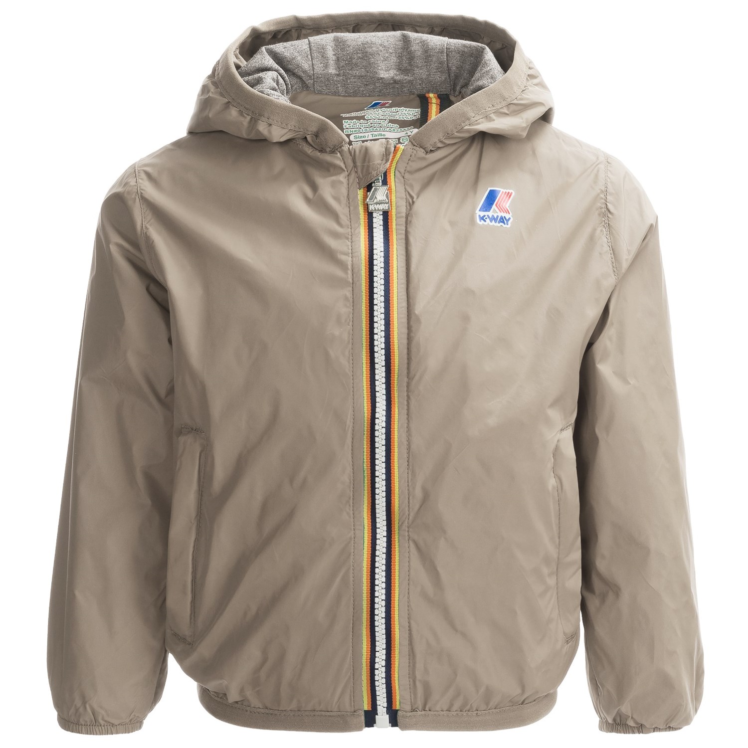 K-Way Lily Light Packable Rain Jacket (For Little and Big Kids ...