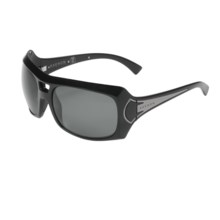 Kaenon Calais Sunglasses - Polarized (For Women) in Black/G12 Grey - Closeouts
