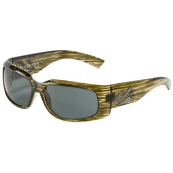 Kaenon Klemm Polarized Sunglasses in Seaweed/G12 Grey