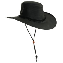 Kakadu Australia Cape York Hat - UPF 50+, Packable (For Men and Women) in Black - Closeouts