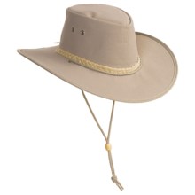 Kakadu Australia Cape York Hat - UPF 50+, Packable (For Men and Women) in Grey - Closeouts