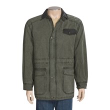 Kakadu Boundary Oilskin Jacket - Waxed Cotton (For Men) in Loden Green - Closeouts