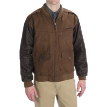 Kakadu Breaker Jacket - Scrubbed Waxed Cotton (For Men) in Tobacco - Closeouts