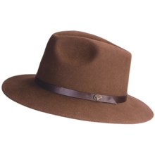 Kakadu Clancy Hat - Wool Felt (For Men and Women) in Brown - Closeouts