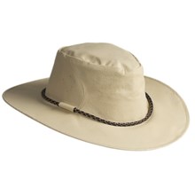 Kakadu Fitzroy Ultralight Vintage Hat - Pigskin (For Men and Women) in Sand - Closeouts