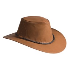 Kakadu Fitzroy Ultralight Vintage Hat - Pigskin (For Men and Women) in Whiskey - Closeouts