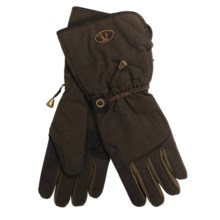 Kakadu Gauntlet Oilskin Motorcycle Gloves (For Men and Women) in Brown - Closeouts