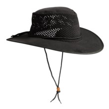 Kakadu Soaka Stroller Microsuede Hat (For Women) in Black - Closeouts