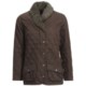 Kakadu Tasmanian Jacket - Quilted Oilskin Canvas, Insulated (For Petite Women)