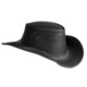 Kakadu The Barcoo Slicker Leather Shapeable Brim Hat (For Men and Women)